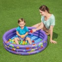 Bestway piscina gonfiabile per bambini con 50 palline set da gioco 102x25cm