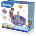 Bestway piscina gonfiabile per bambini con 50 palline set da gioco 102x25cm