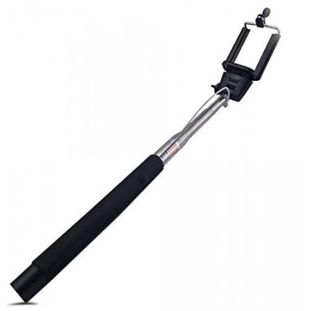 DOBO® Selfie Monopiede telescopico con morsetto regolabile e bastone estensibile per Samsung, iPhone, HTC, Sony, Huawei 