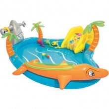 Play Center Gioco Gonfiabile Vita Marina Piscina bambini Bestway 28...
