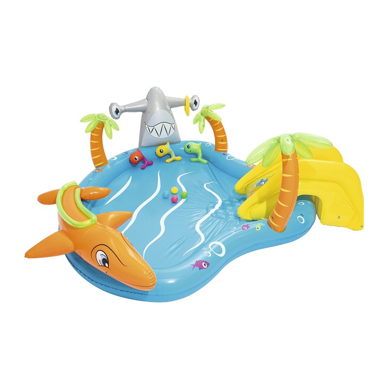 Play Center Gioco Gonfiabile Vita Marina Piscina bambini Bestway 28...