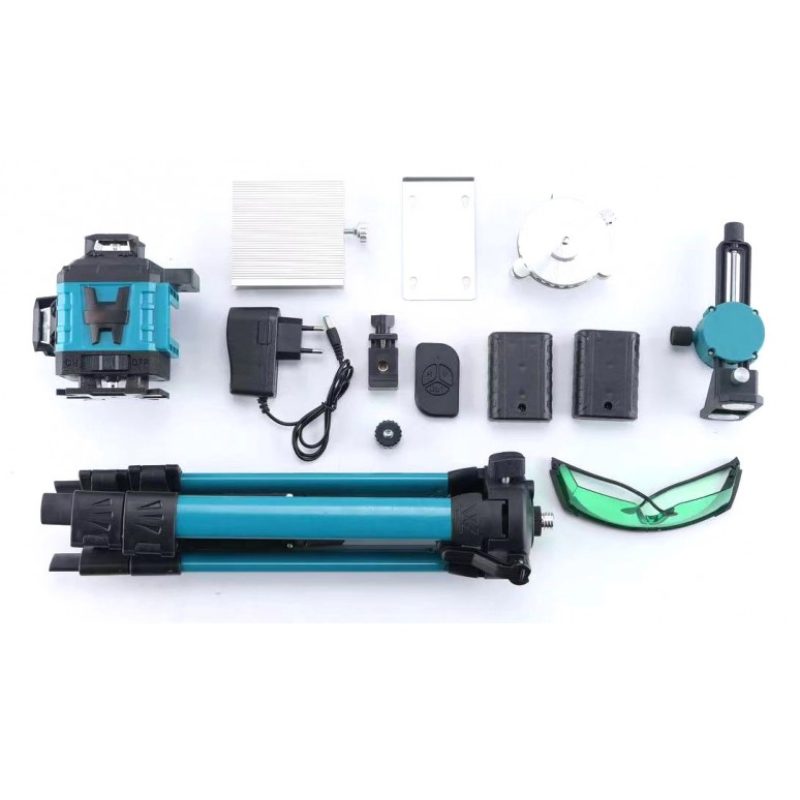 Livella Laser Tracciatore Autolivellante 16 Linee 360° Rotazione Ve...