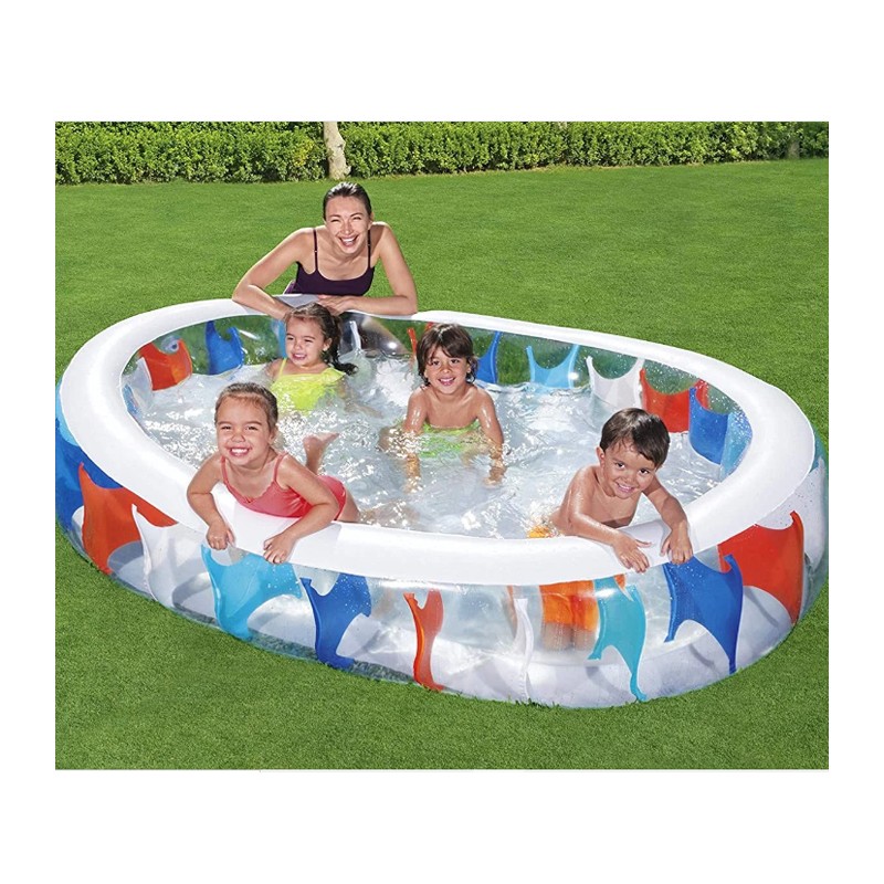 Bestway Piscina per bambini gonfiabile ovale 229x152x51 cm BESTWAY ...