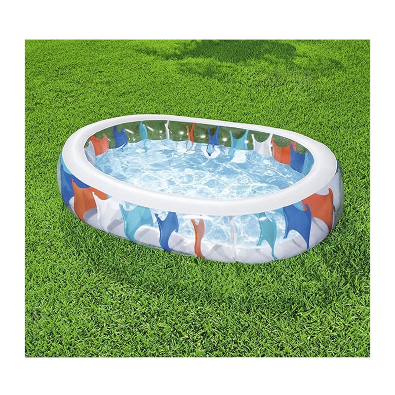 Bestway Piscina per bambini gonfiabile ovale 229x152x51 cm BESTWAY ...
