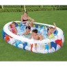 Bestway Piscina per bambini gonfiabile ovale 229x152x51 cm BESTWAY ...