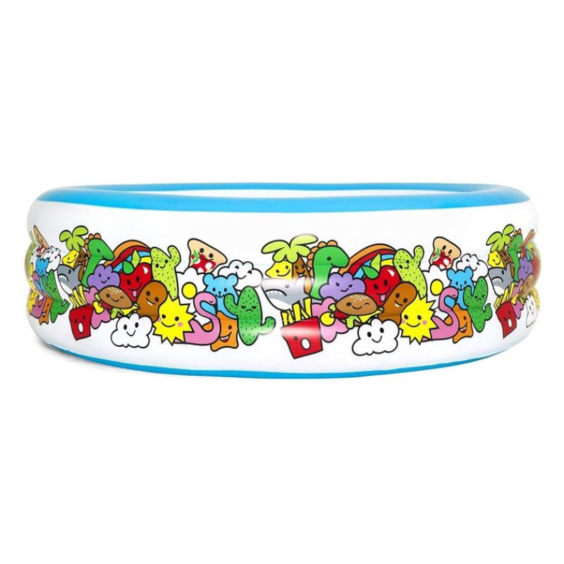 Bestway Piscina Rotonda Gonfiabile Fuoriterra Bambini Giardino 196x...