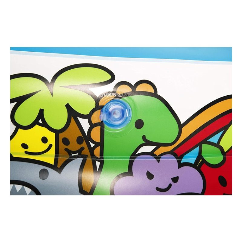 Bestway Piscina Rotonda Gonfiabile Fuoriterra Bambini Giardino 196x...
