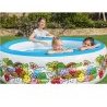 Bestway Piscina Rotonda Gonfiabile Fuoriterra Bambini Giardino 196x...
