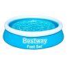 Bestway Piscina Fast Set Autoportante Tonda Bambini Giardino Estate...