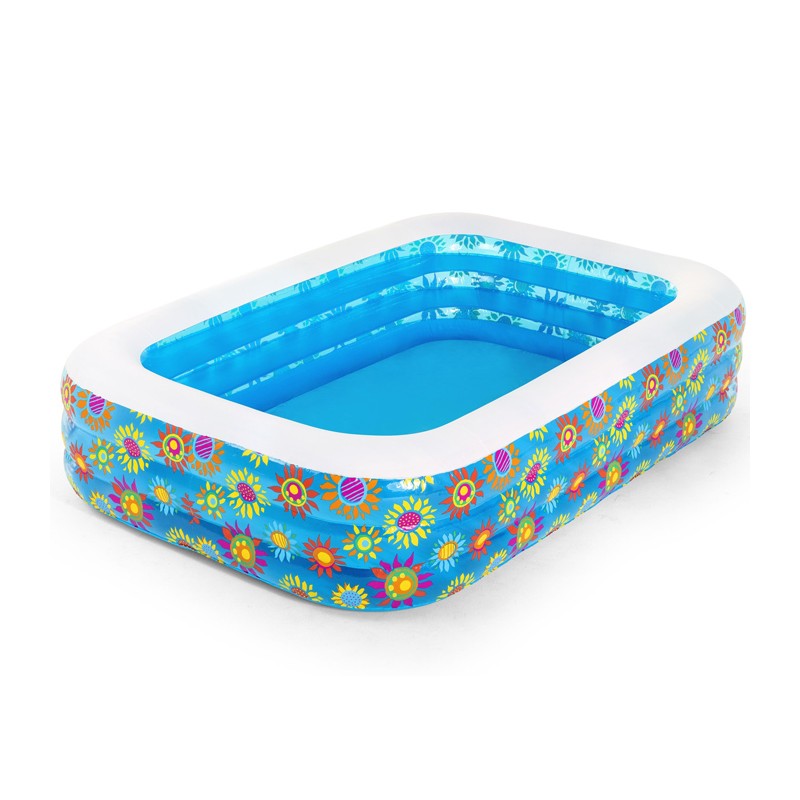 Bestway Piscina gonfiabile fuoriterra rettangolare bambini cm 229x152x56  54120