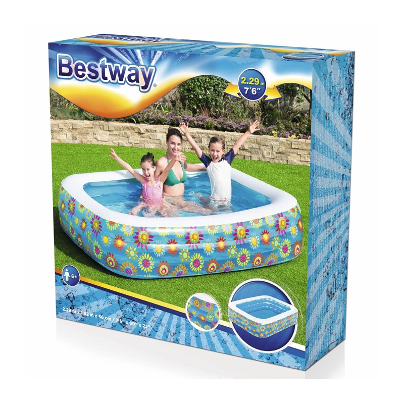 Bestway Bestway Piscina gonfiabile fuoriterra rettangolare bambini ...