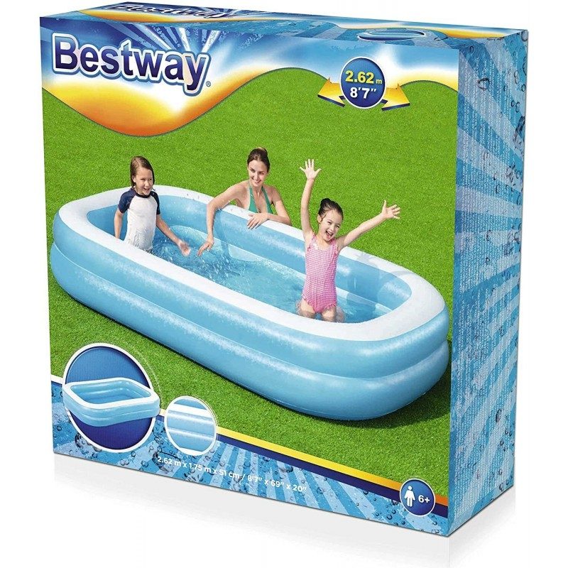 Bestway Bestway Piscina gonfiabile fuoriterra rettangolare bambini ...