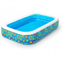 Bestway Piscina gonfiabile fuoriterra rettangolare bambini cm 305x183x56 54121