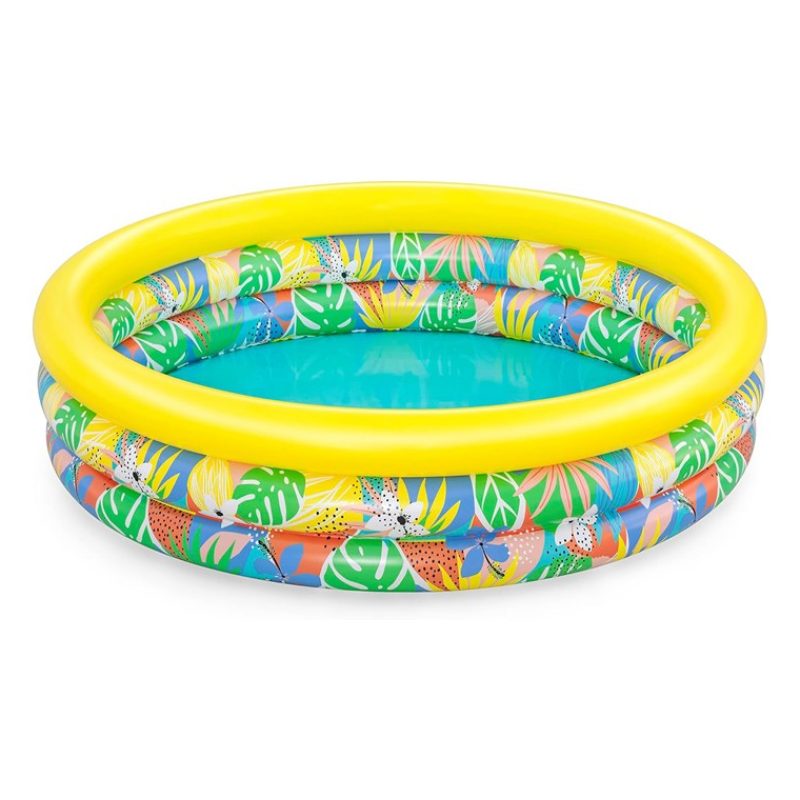 Bestway Piscina Rotonda Gonfiabile Fuoriterra 168x38cm Bambini Giar...