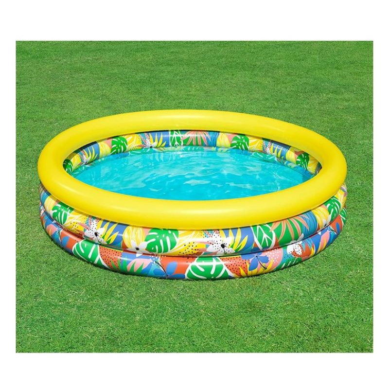 Bestway Piscina Rotonda Gonfiabile Fuoriterra 168x38cm Bambini Giar...