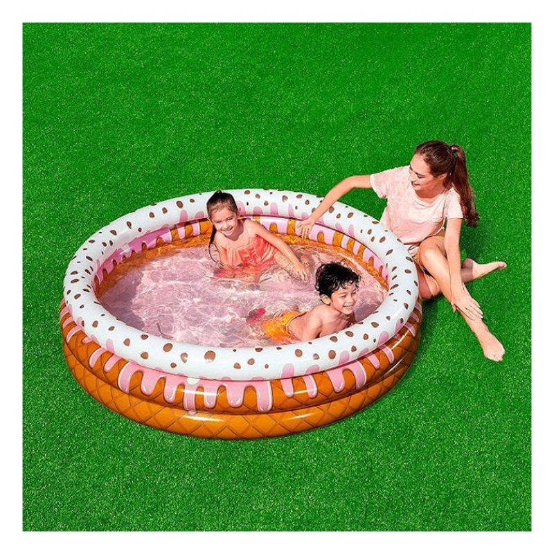 Bestway Piscina Rotonda Gonfiabile Fuoriterra 160x38cm Bambini Giar...