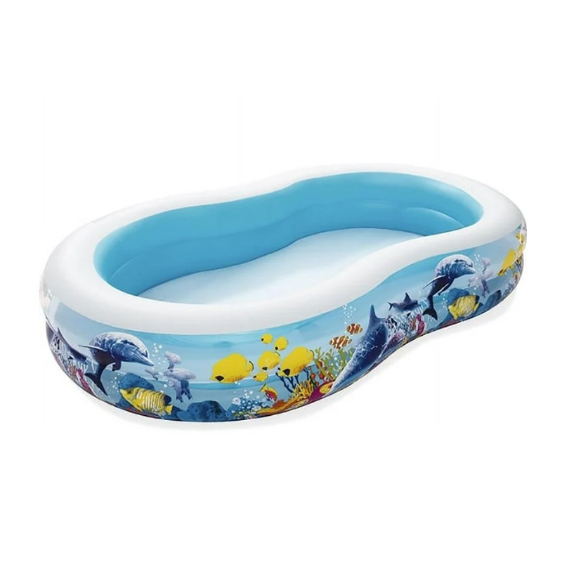 Bestway Piscina Gonfiabile Fuoriterra Bambini family Giardino 262x1...