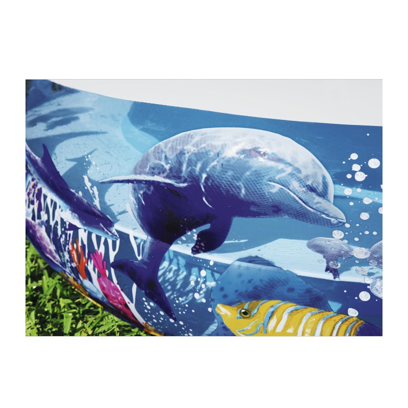 Bestway Piscina Gonfiabile Fuoriterra Bambini family Giardino 262x1...