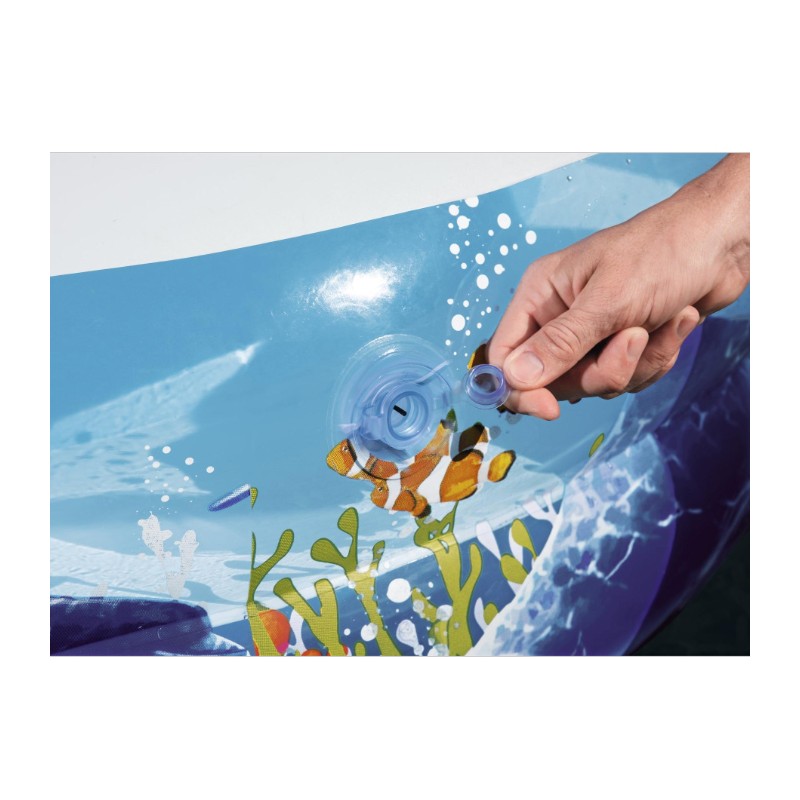 Bestway Piscina Gonfiabile Fuoriterra Bambini family Giardino 262x1...