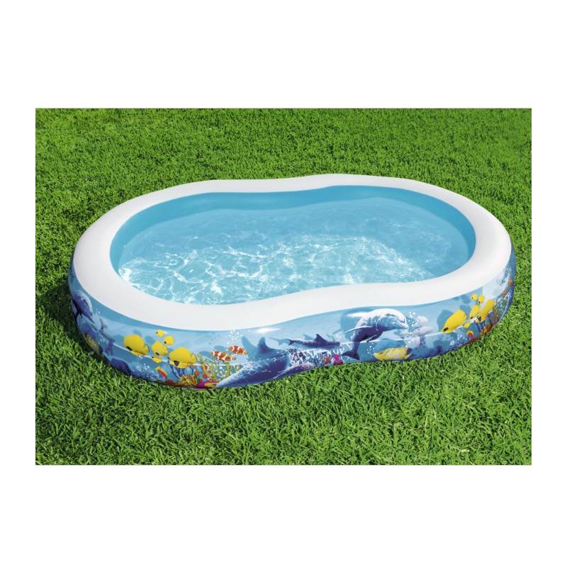 Bestway Piscina Gonfiabile Fuoriterra Bambini family Giardino 262x1...