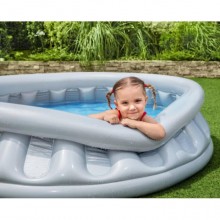 Piscina Gonfiabile Astronave SpaceShip Esterno Fuori Terra 152x43 cm Bestway