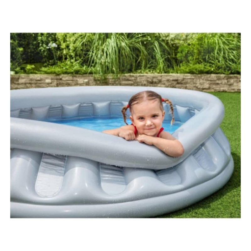 Bestway Piscina Gonfiabile Astronave SpaceShip Esterno Fuori Terra ...