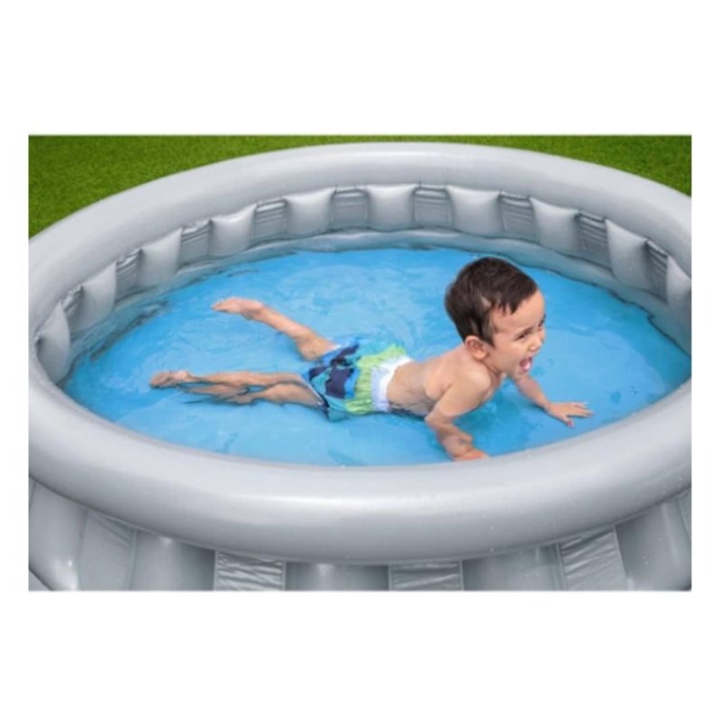 Bestway Piscina Gonfiabile Astronave SpaceShip Esterno Fuori Terra ...