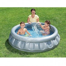 Piscina Gonfiabile Astronave SpaceShip Esterno Fuori Terra 152x43 cm Bestway