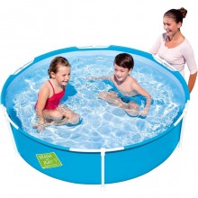 Piscina Fuoriterra tonda Rotonda Bestway 152x38 cm per bambini giardino fast set