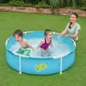 Piscina Fuoriterra tonda Rotonda Bestway 152x38 cm per bambini giardino fast set