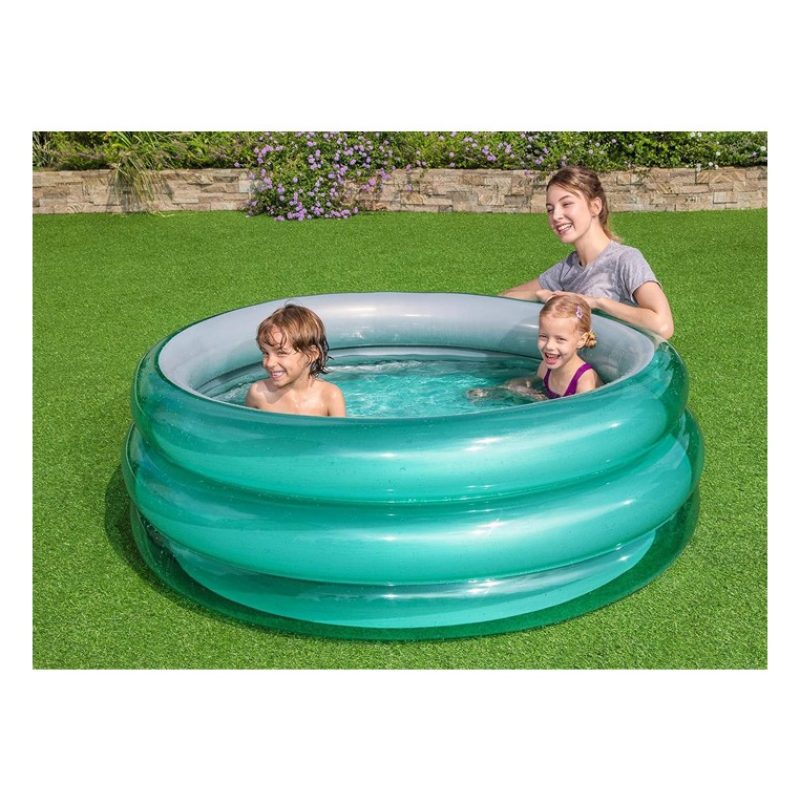 Bestway Piscina Gonfiabile Per Bambini 3 Anelli Vasca 150x53 cm Bes...