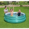 Bestway Piscina Gonfiabile Per Bambini 3 Anelli Vasca 170x53 cm Bes...