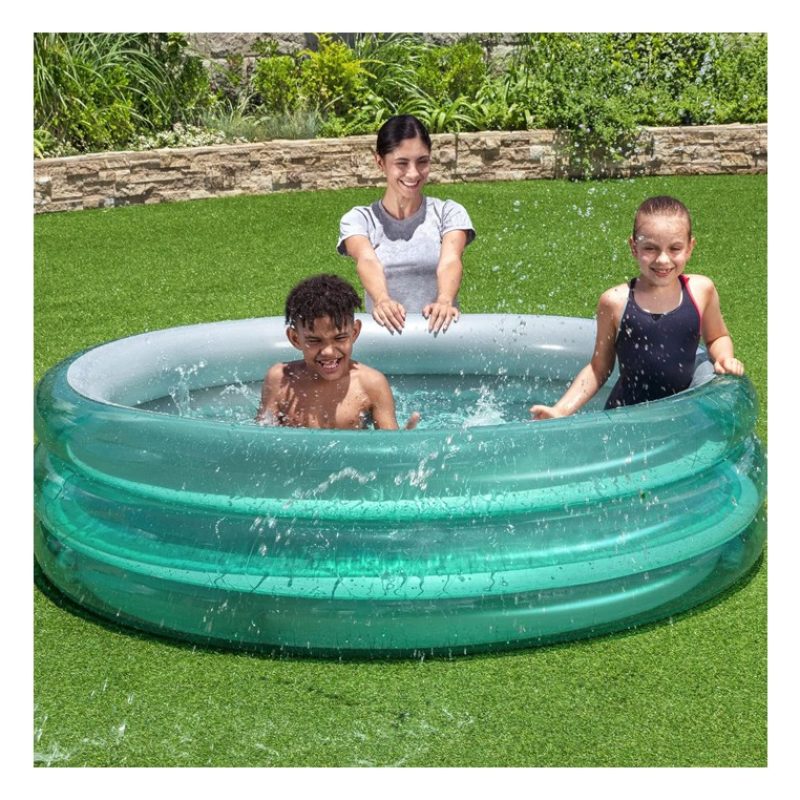 Bestway Piscina Gonfiabile Per Bambini 3 Anelli Vasca 170x53 cm Bes...