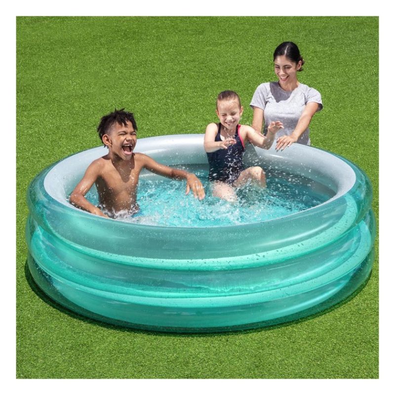 Bestway Piscina Gonfiabile Per Bambini 3 Anelli Vasca 170x53 cm Bes...
