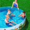 Bestway Piscina Rigida Fuoriterra Dinosauri Rotonda Diametro 244 cm...