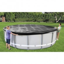 Bestway Telo copertura copri per piscina rotonda piscine Power Steel 427cm 58248