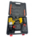 Trapano Avvitatore a Batteria Percussione Brushless 1200W 13mm Mandrino Metallo