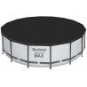 Bestway Telo Copripiscina in PVC Copertura per Piscina Tonda Rotond...