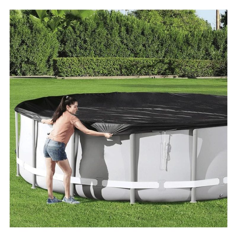Bestway Telo Copripiscina in PVC Copertura per Piscina Tonda Rotond...