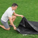 Telo Copripiscina in PVC Copertura per Piscina Tonda Rotonda Fuoriterra 549 cm