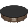 Bestway Telo Copripiscina in PVC Copertura per Piscina Tonda Rotond...