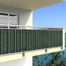Rete ombreggiante Verde Telo Oscurante Ombra 85% frangivista frangisole 1x5 mt