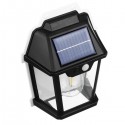 Faretto da esterno Led con pannello solare ricaricabile sensore movimento luce