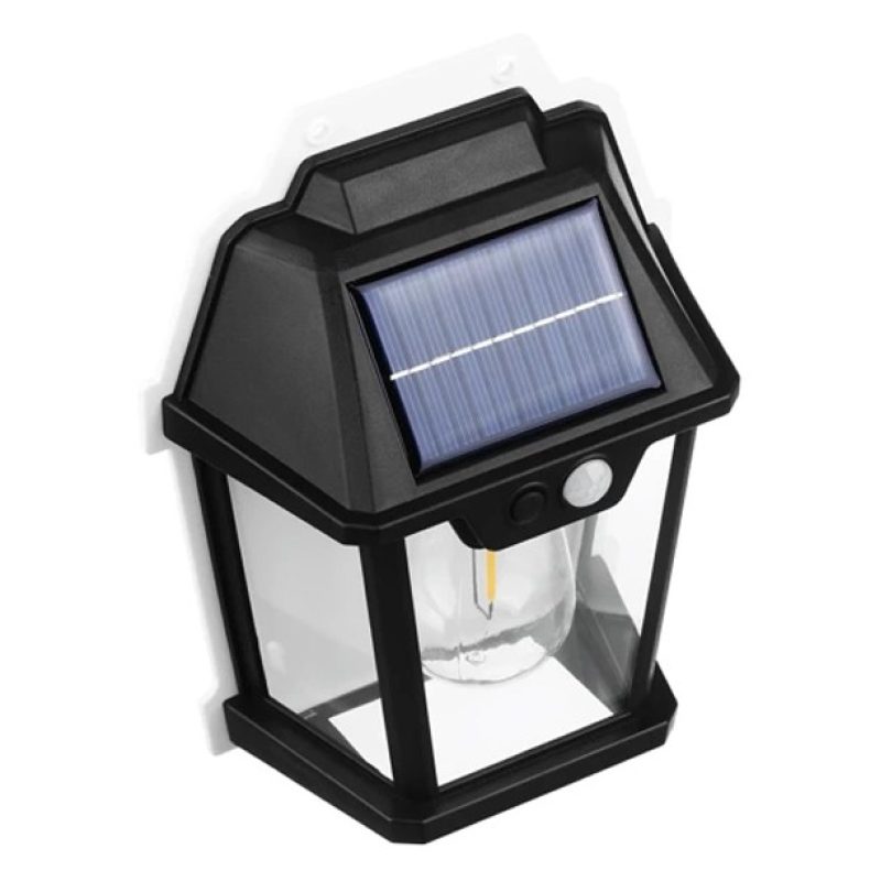 Driwei Faretto da esterno Led con pannello solare ricaricabile sens...