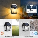 Faretto da esterno Led con pannello solare ricaricabile sensore movimento luce