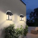 Faretto da esterno Led con pannello solare ricaricabile sensore movimento luce