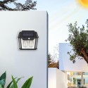 Faretto da esterno Lampada led ad energia solare ricaricabile sensore movimento