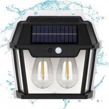 Faretto da esterno Lampada led ad energia solare ricaricabile sensore movimento