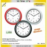 Virtime Orologio da parete cucina casa 23cm sweep silenzioso tondo ...