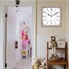 Virtime Orologio da parete cucina casa 25 x 25 cm quadrato con movi...